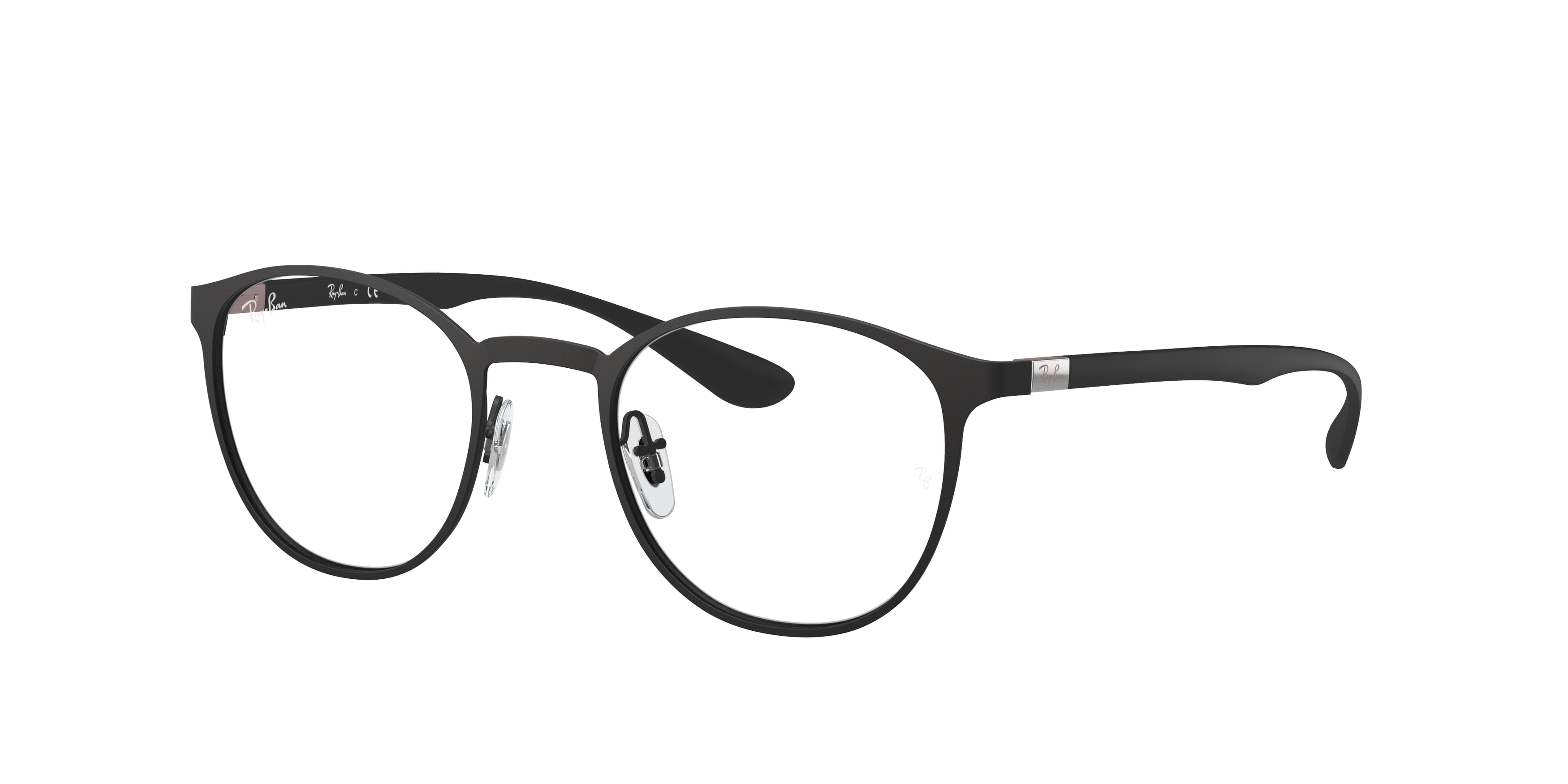 Ray-Ban Optical RX6355 Phantos Eyeglasses  2503-Black 52-145-20 - Color Map Black
