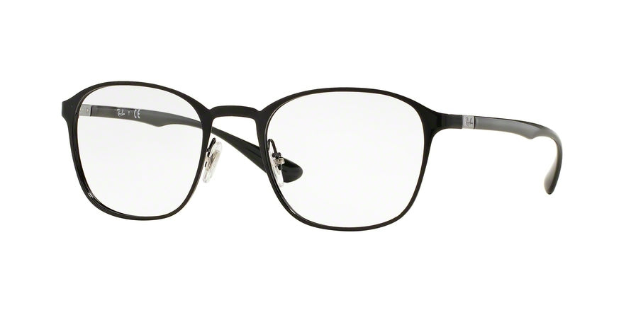 Ray-Ban Optical RX6357 Square Eyeglasses  2509-BLACK 48-20-145 - Color Map black