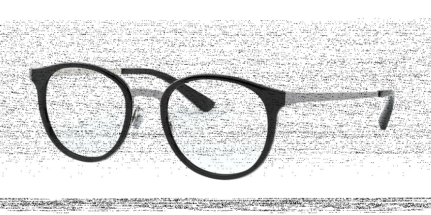 Ray-Ban Optical RX6372M Phantos Eyeglasses  2502-BRUSHED GUNMETAL 50-19-145 - Color Map black