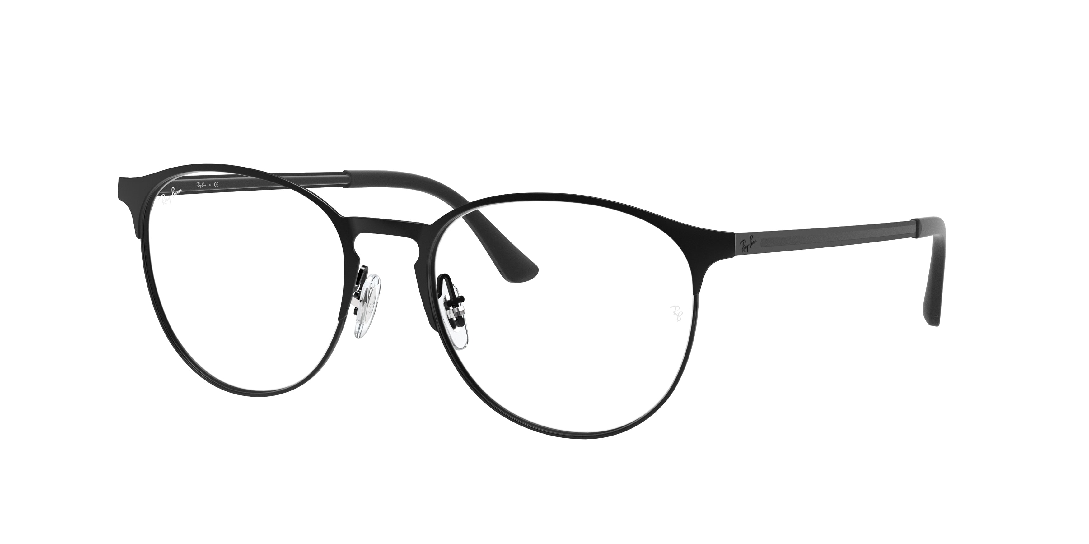 Ray-Ban Optical RX6375 Phantos Eyeglasses  2944-Black 53-145-18 - Color Map Black