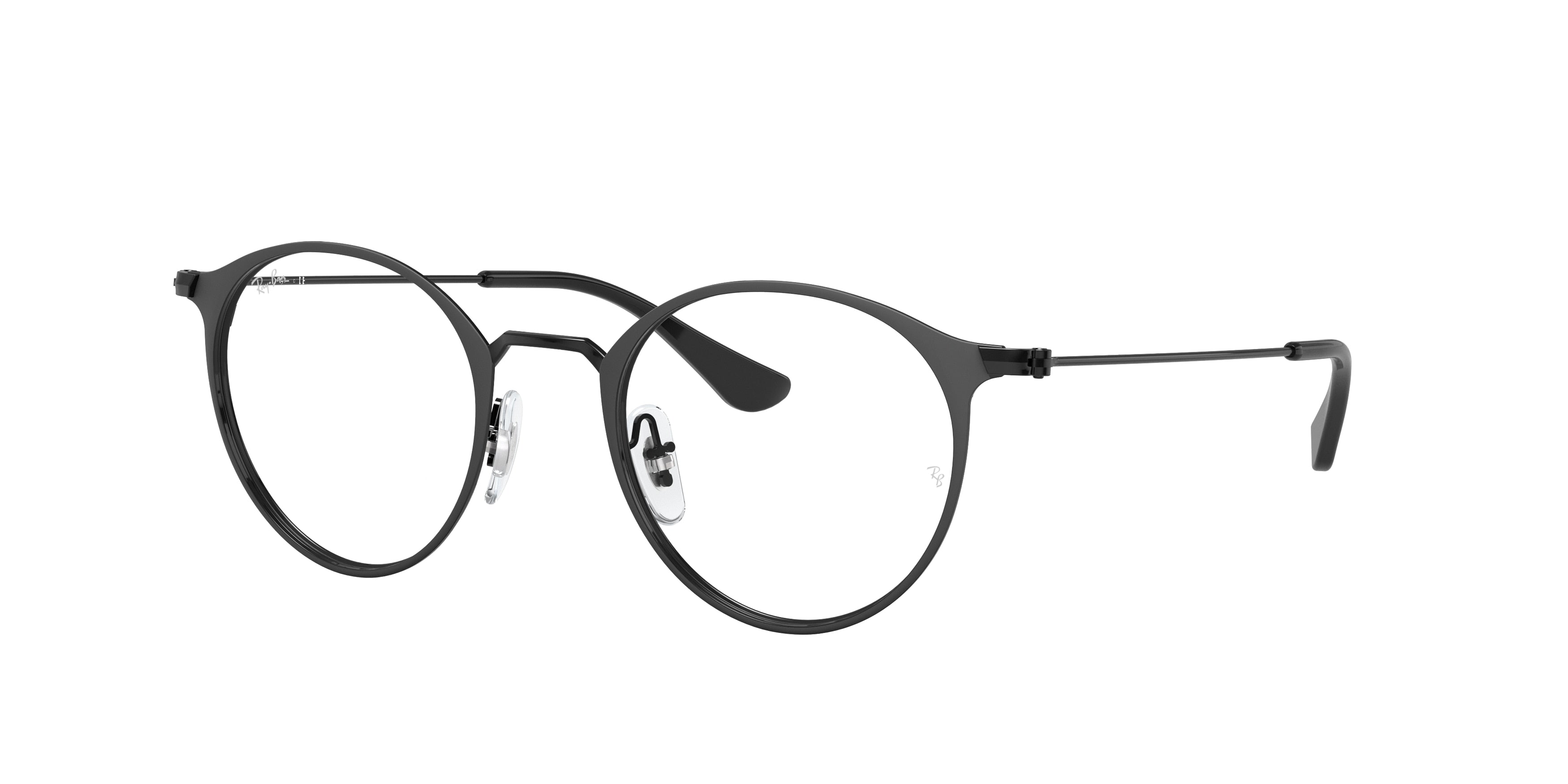 Ray-Ban Optical RX6378 Phantos Eyeglasses  2904-Black 49-145-21 - Color Map Black