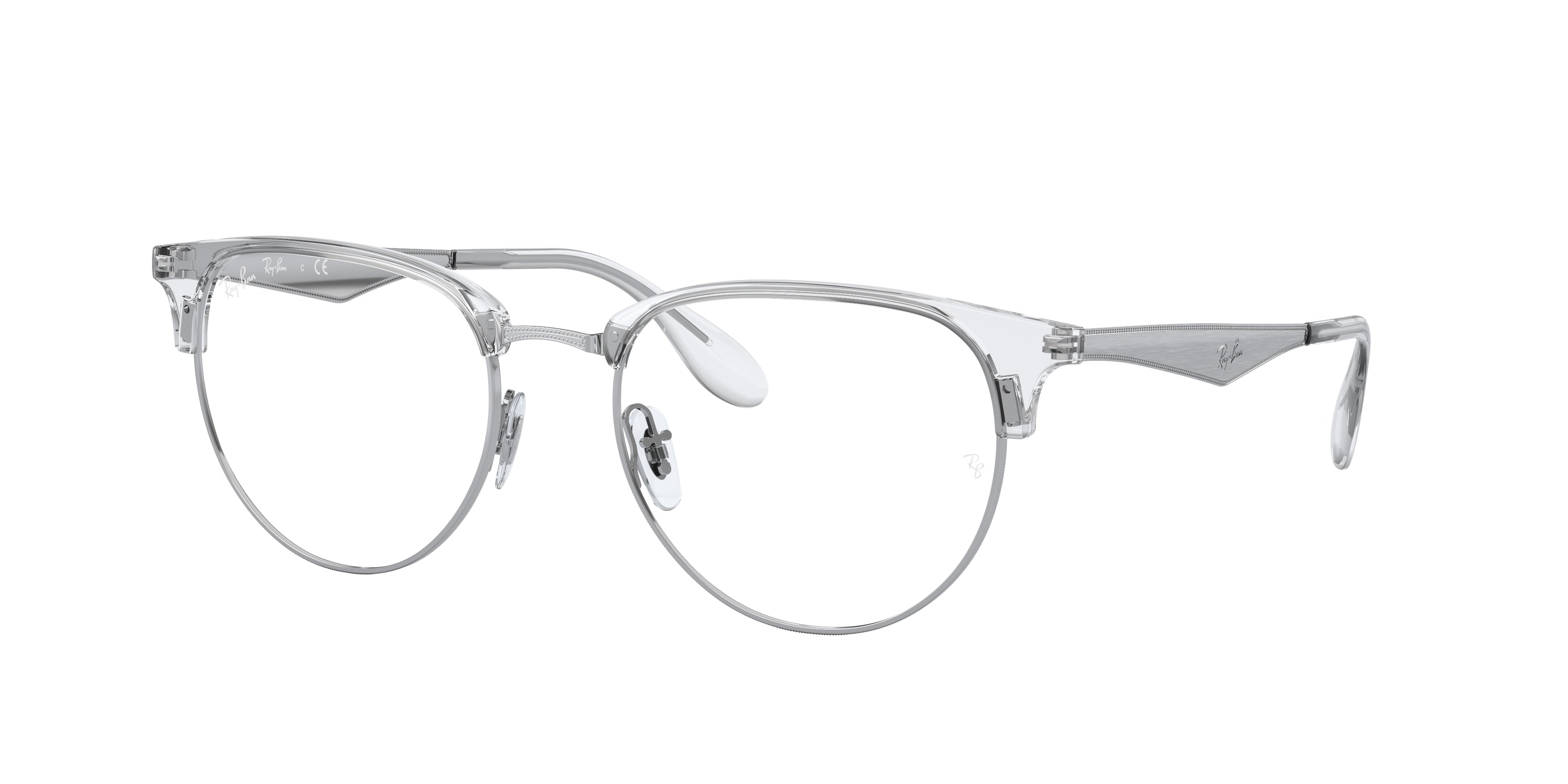 Ray-Ban Optical RX6396 Phantos Eyeglasses  2936-Silver 53-145-19 - Color Map Silver