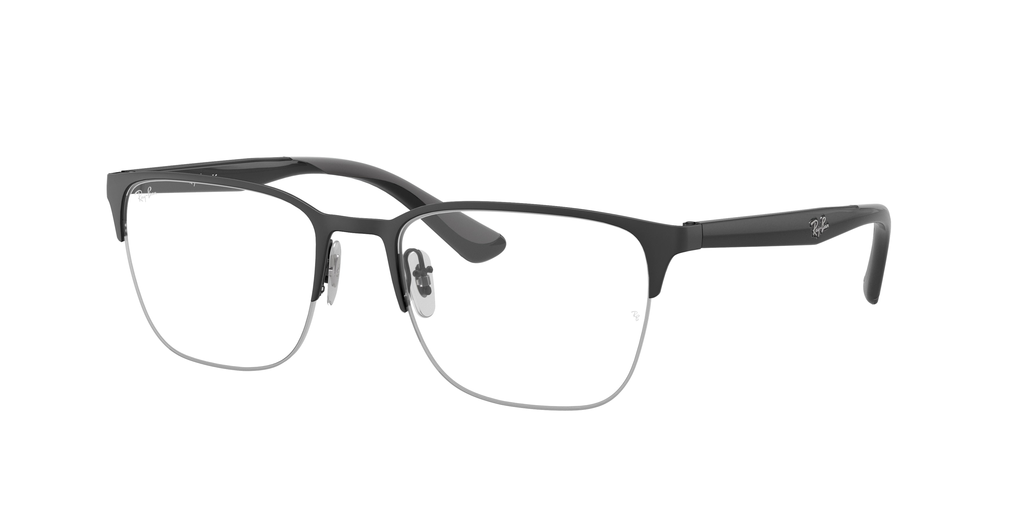 Ray-Ban Optical RX6428 Square Eyeglasses  2995-Black 54-145-19 - Color Map Black