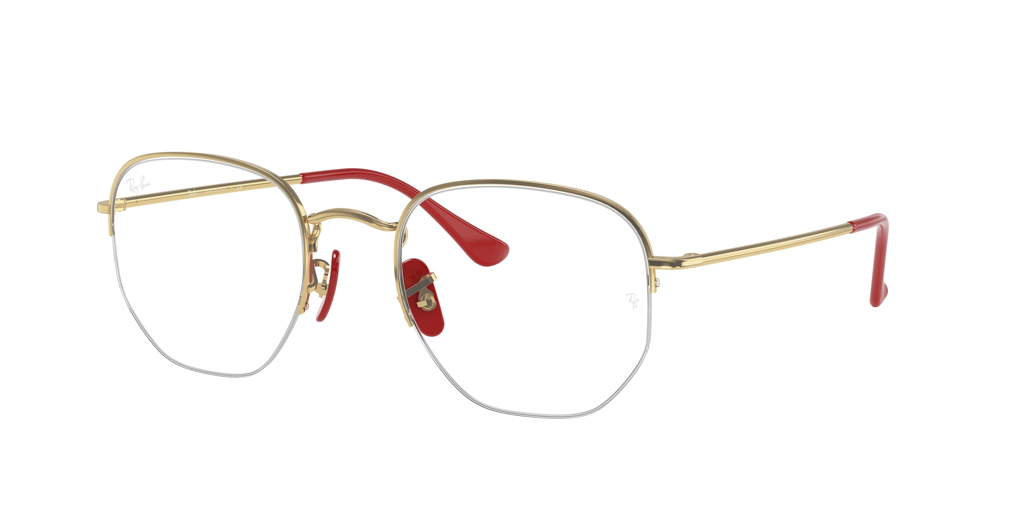 Ray-Ban Optical RX6448M Irregular Eyeglasses  F029-Gold 50-140-22 - Color Map Gold