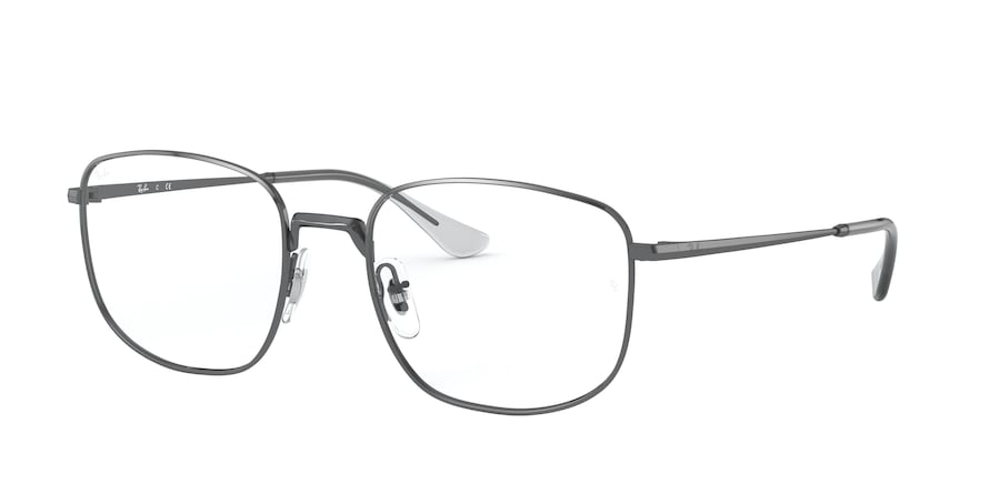 Ray-Ban Optical RX6457 Square Eyeglasses  3095-SANDING GREY 53-19-145 - Color Map grey