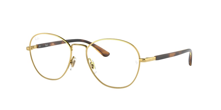 Ray-Ban Optical RX6470 Irregular Eyeglasses  2500-ARISTA 52-17-140 - Color Map gold