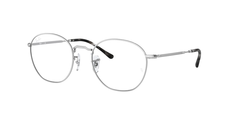 Ray-Ban Optical ROB RX6472F Irregular Eyeglasses  2501-SILVER 54-20-140 - Color Map silver