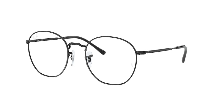 Ray-Ban Optical ROB RX6472F Irregular Eyeglasses  2509-BLACK 54-20-140 - Color Map black