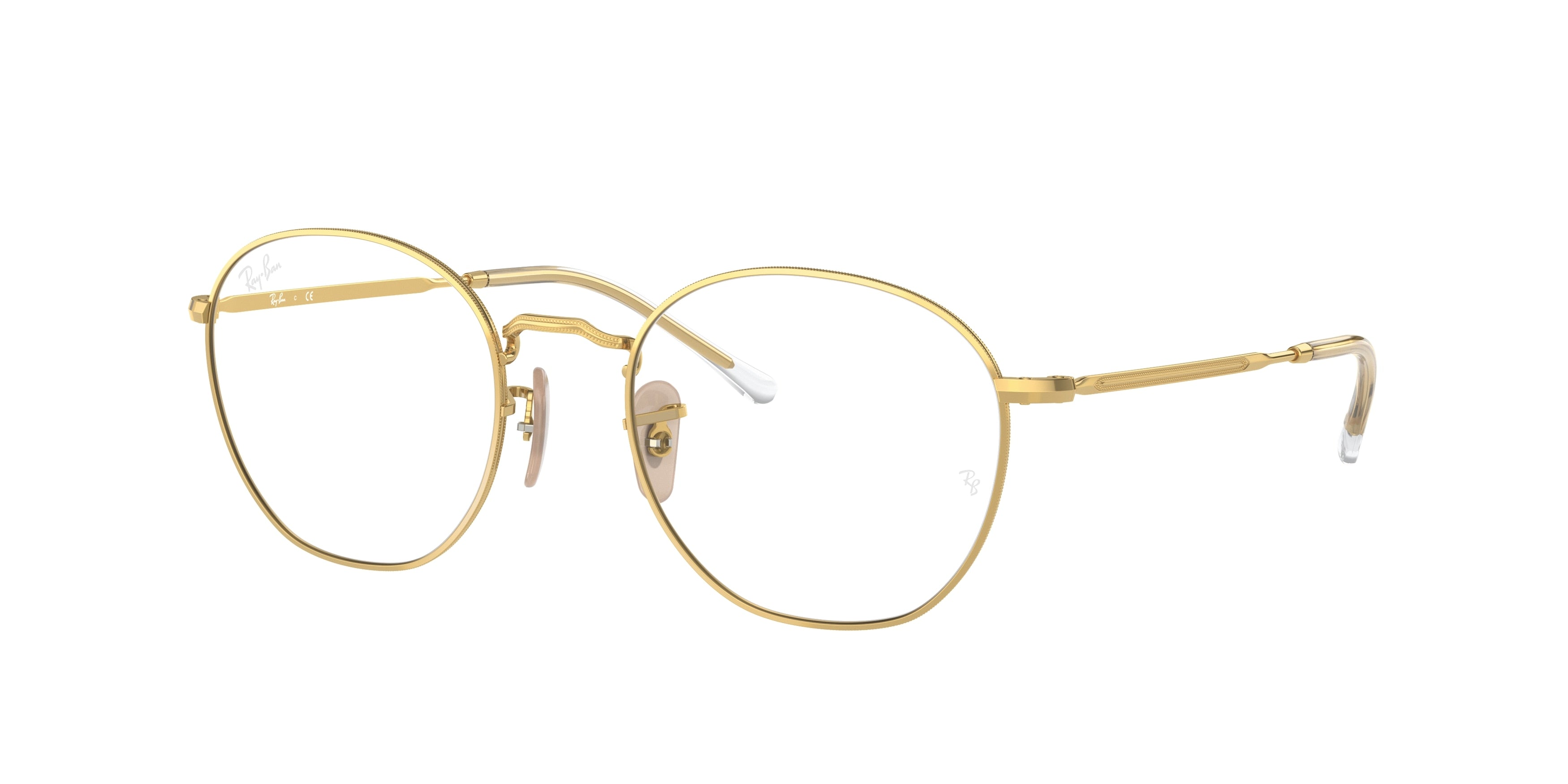 Ray-Ban Optical ROB RX6472 Irregular Eyeglasses  2500-Gold 52-140-20 - Color Map Gold