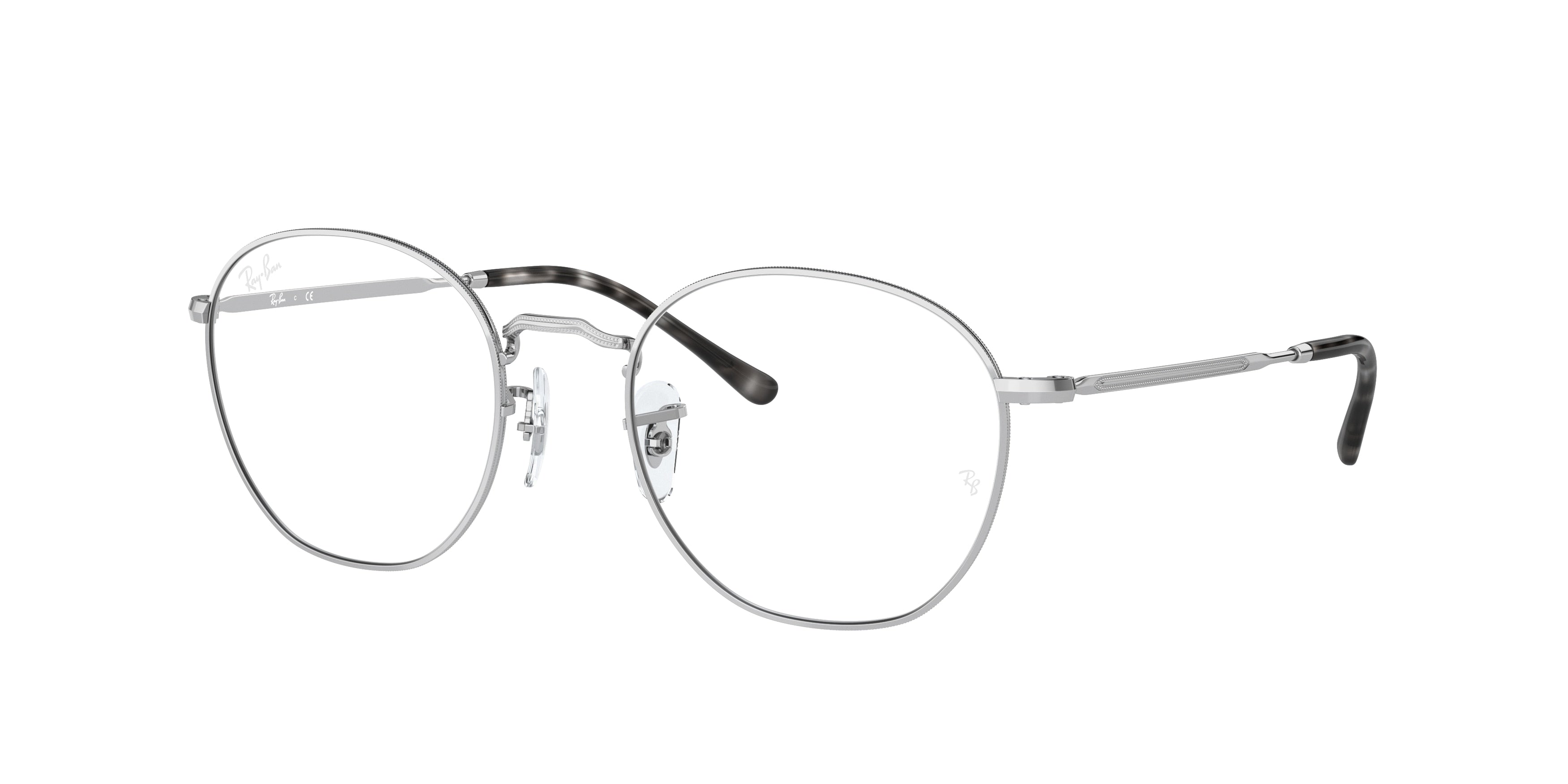 Ray-Ban Optical ROB RX6472 Irregular Eyeglasses  2501-Silver 52-140-20 - Color Map Silver