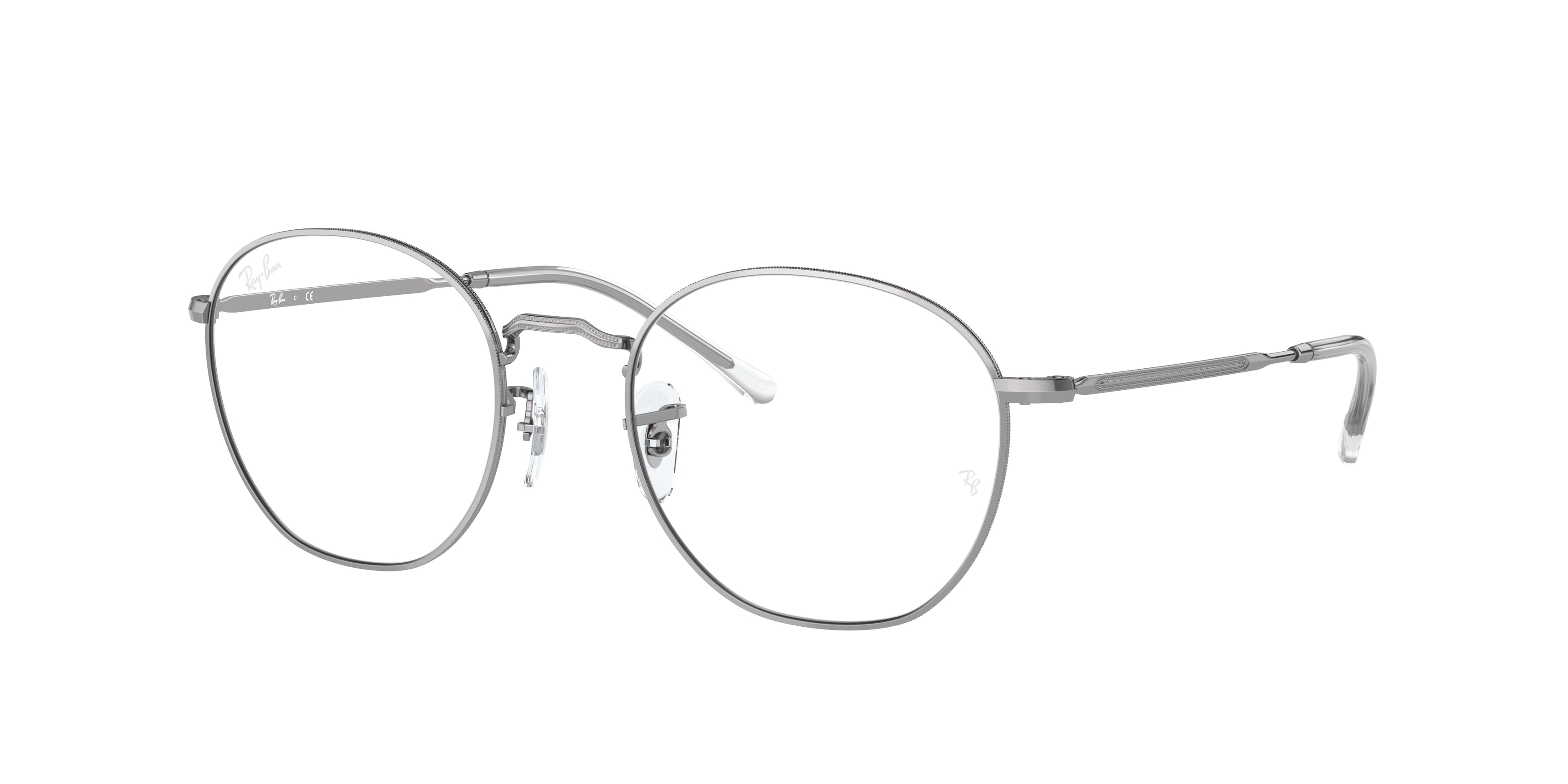 Ray-Ban Optical ROB RX6472 Irregular Eyeglasses  2502-Gunmetal 52-140-20 - Color Map Grey
