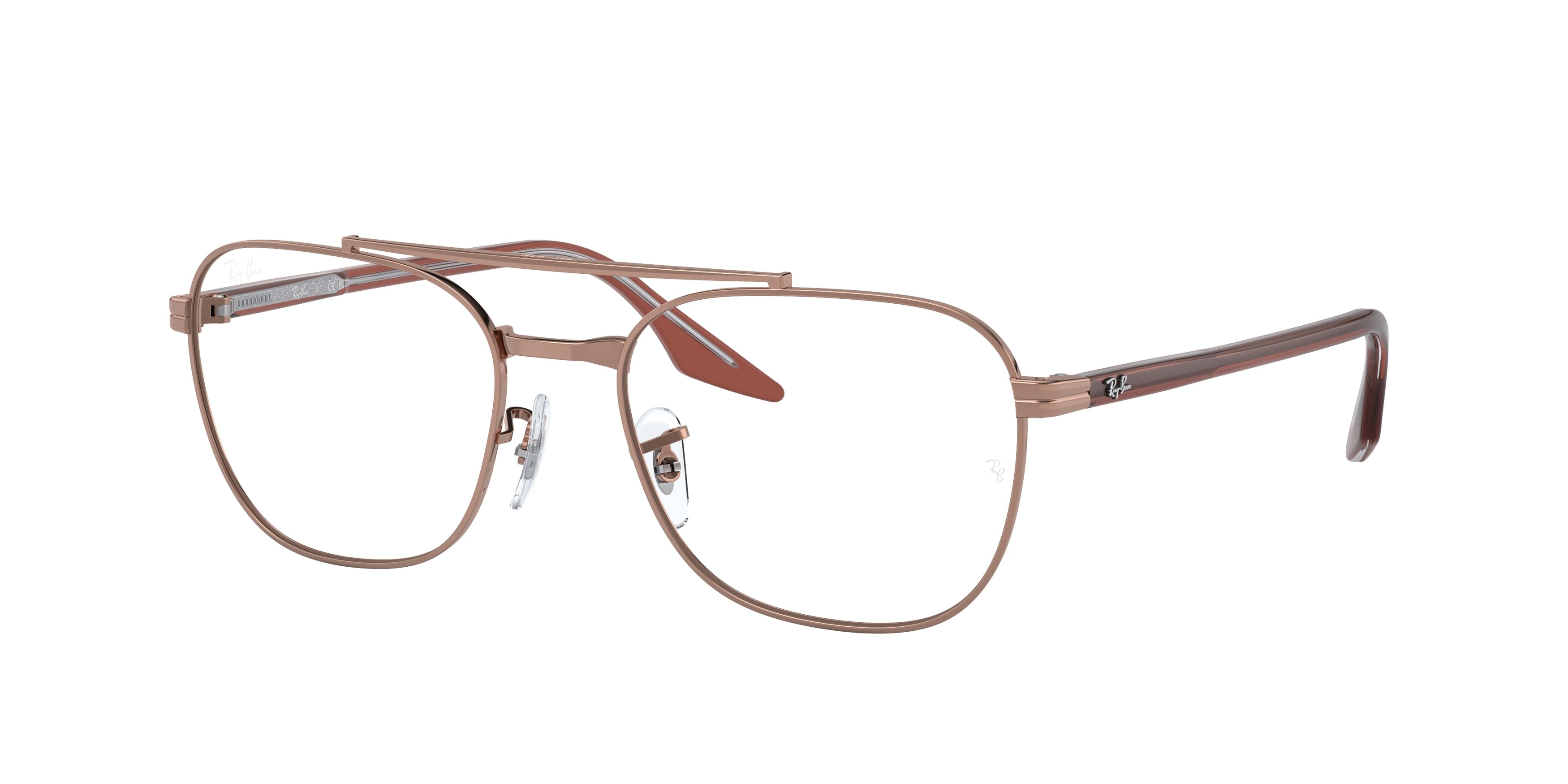 Ray-Ban Optical RX6485 Square Eyeglasses  2943-Copper 53-145-19 - Color Map Copper