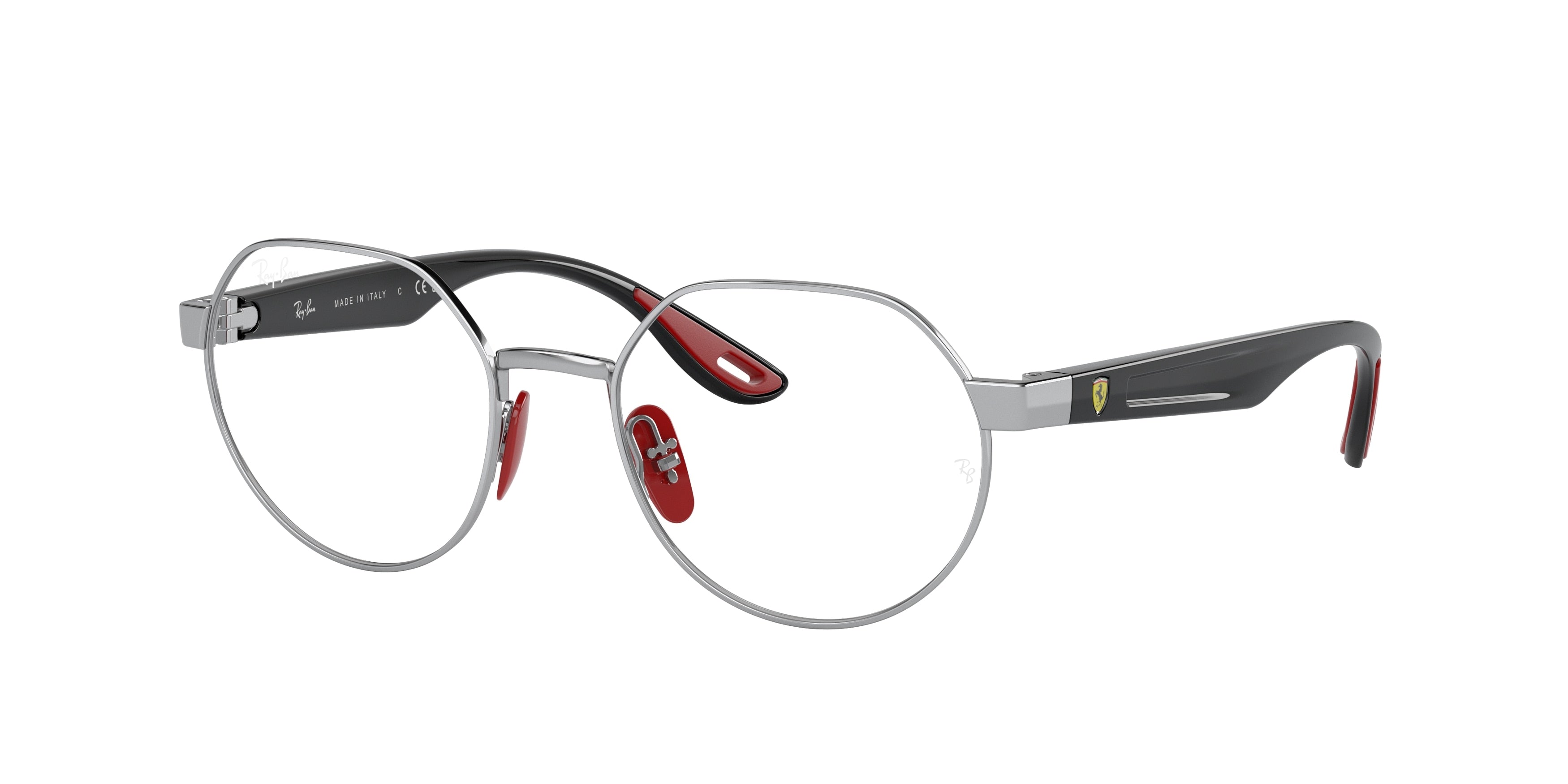 Ray-Ban Optical RX6492M Irregular Eyeglasses  F007-Silver 51-145-19 - Color Map Silver