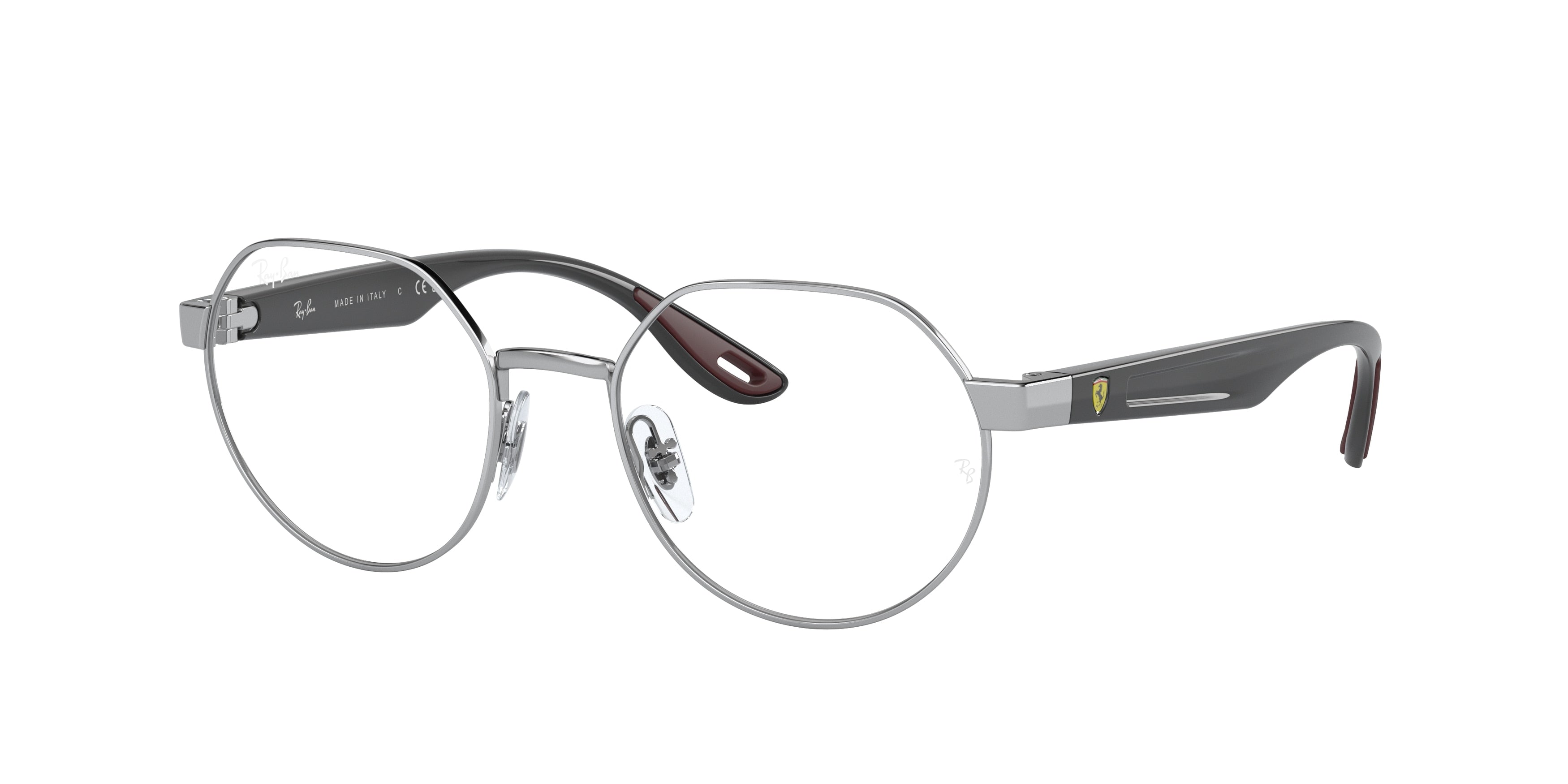 Ray-Ban Optical RX6492M Irregular Eyeglasses  F077-Silver 51-145-19 - Color Map Silver