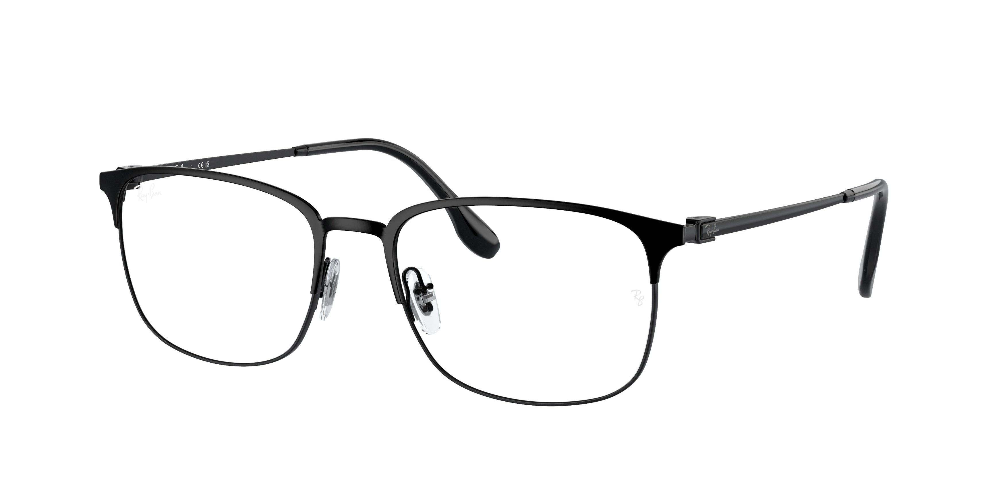 Ray-Ban Optical RX6494 Pillow Eyeglasses  2904-Black 56-145-18 - Color Map Black