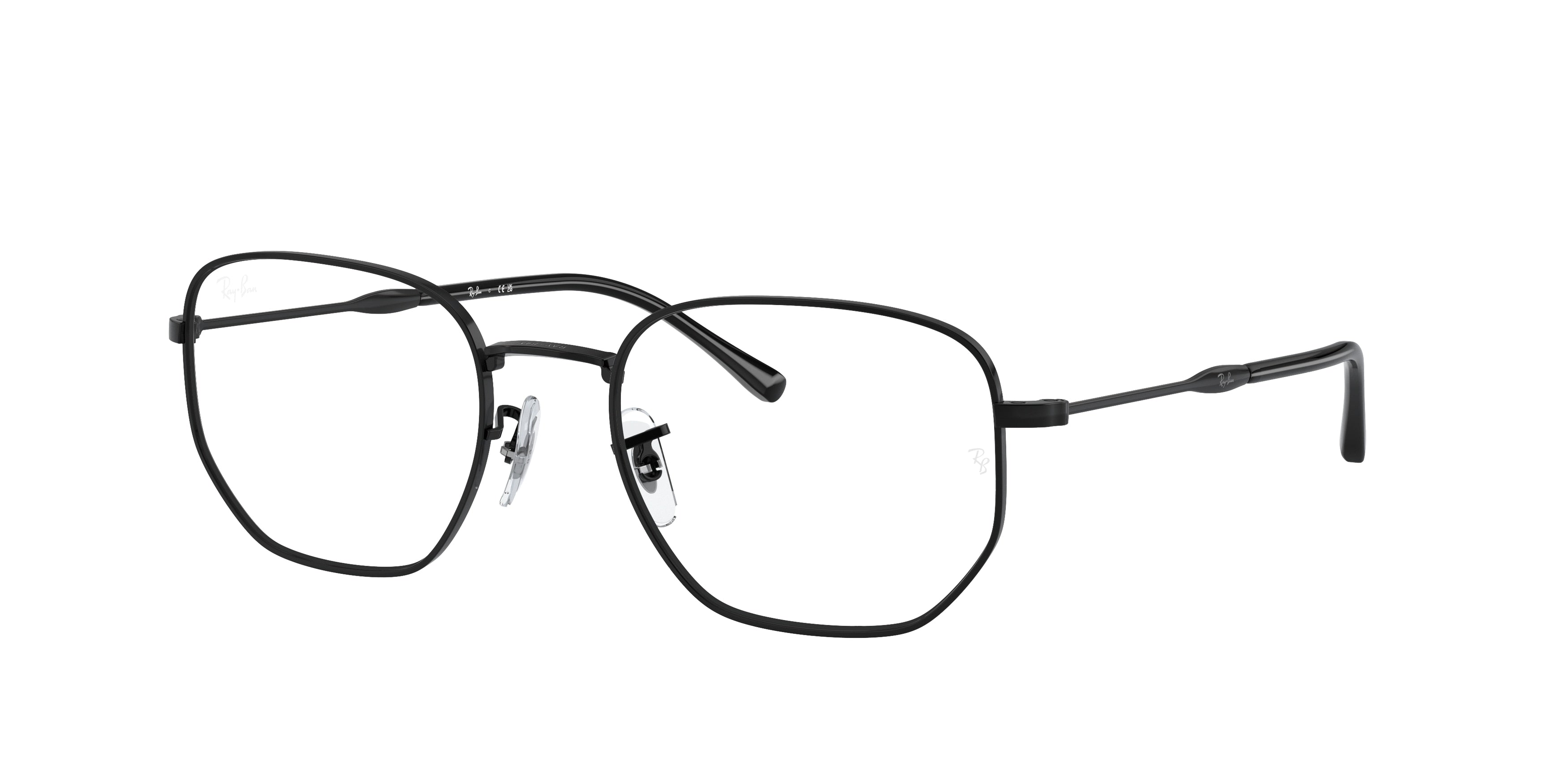 Ray-Ban Optical RX6496 Irregular Eyeglasses  2509-Black 53-145-20 - Color Map Black
