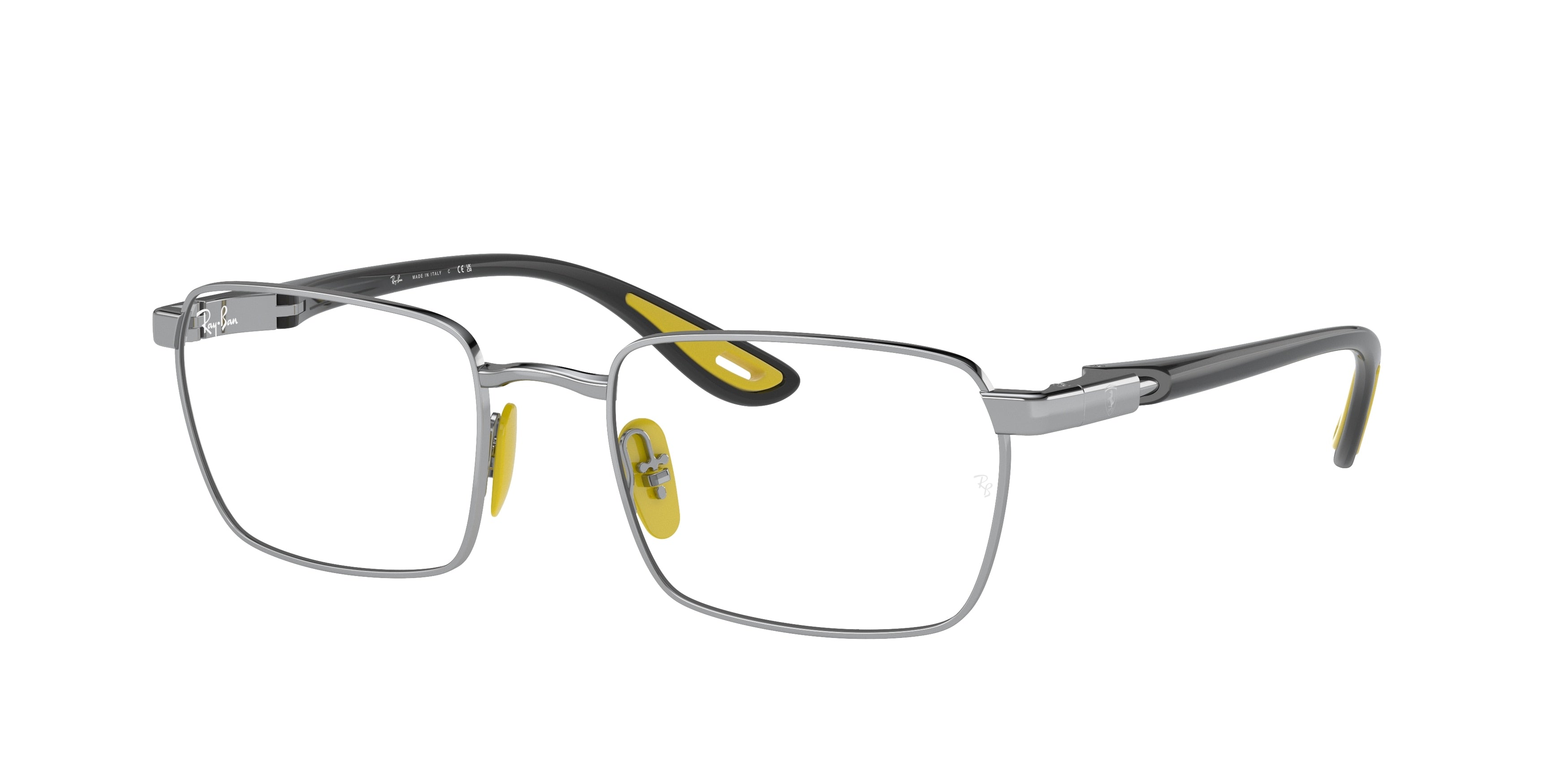 Ray-Ban Optical RX6507M Irregular Eyeglasses  F064-Silver 54-145-20 - Color Map Silver