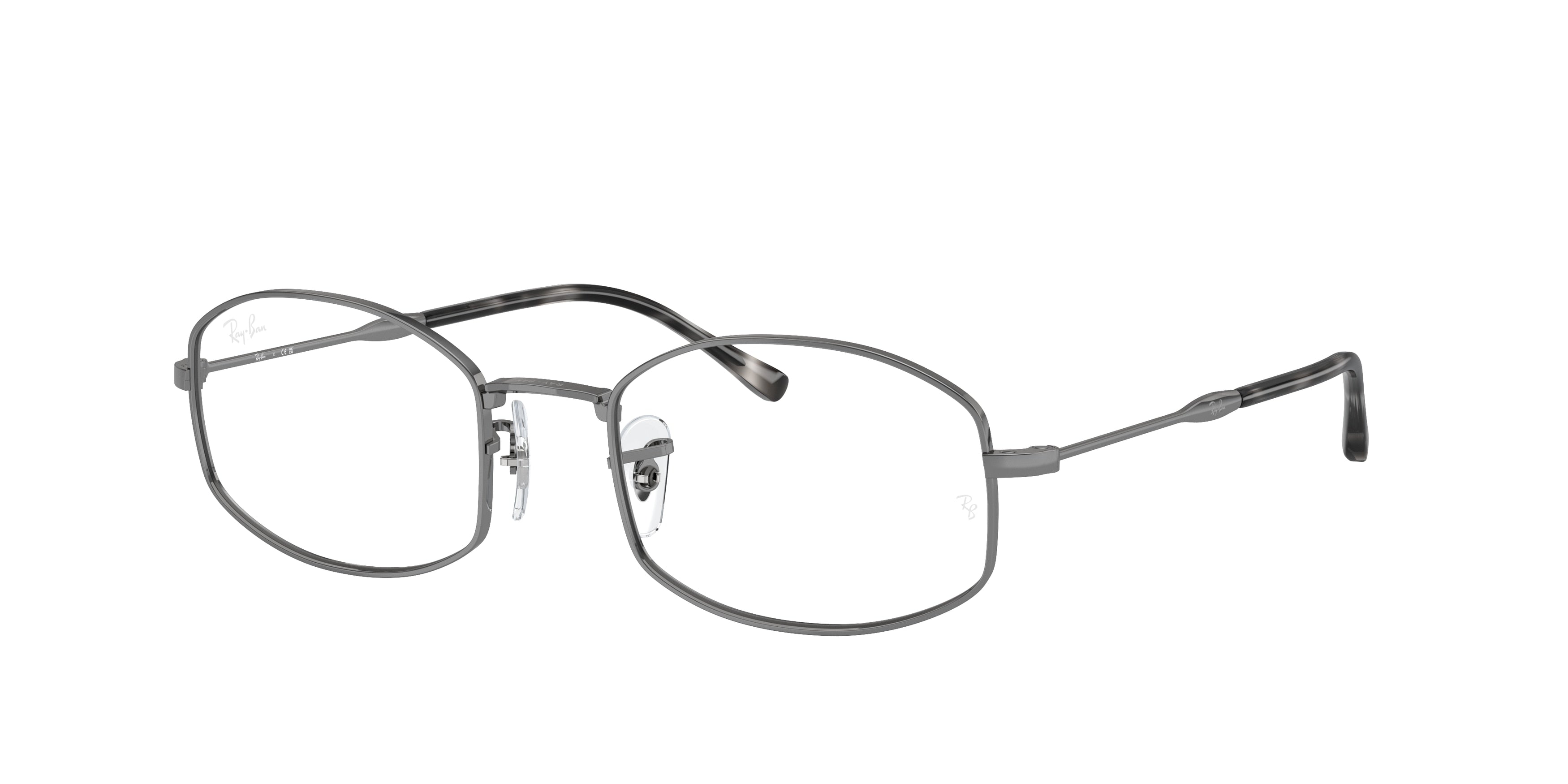 Ray-Ban Optical RX6510 Pillow Eyeglasses  2502-Gunmetal 52-145-20 - Color Map Grey