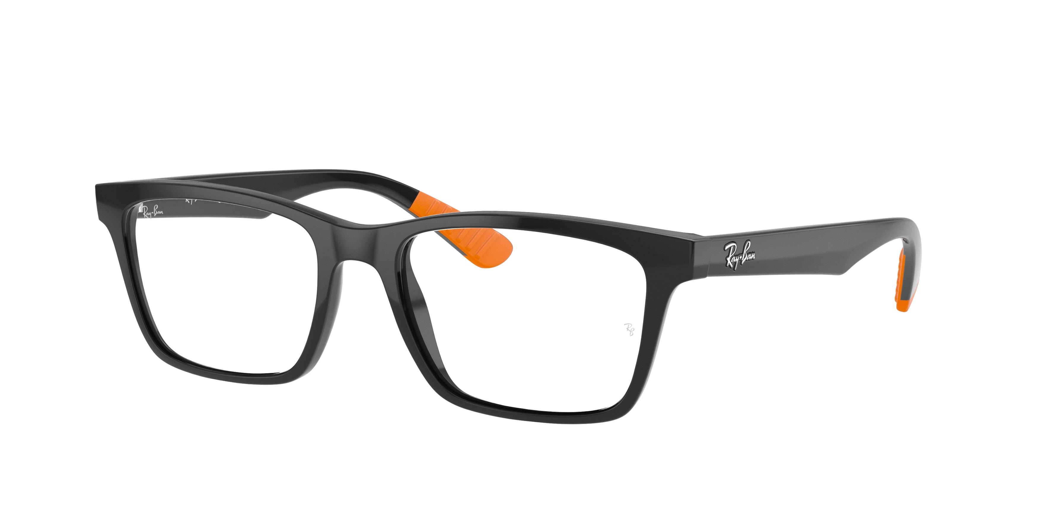 Ray-Ban Optical RX7025 Square Eyeglasses  5417-Black 57-150-17 - Color Map Black