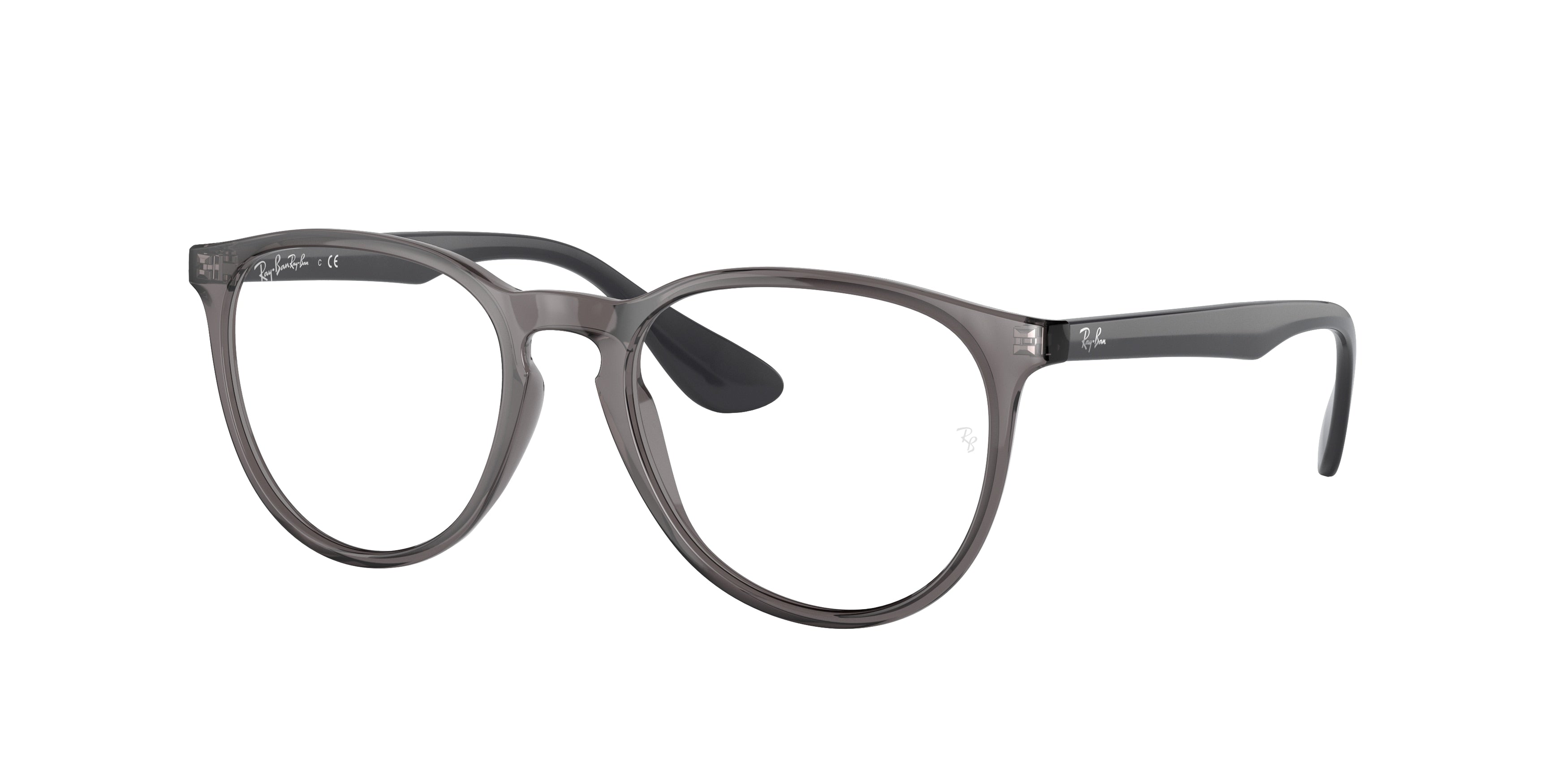 Ray-Ban Optical ERIKA RX7046 Phantos Eyeglasses  8140-Transparent Grey 51-140-18 - Color Map Grey