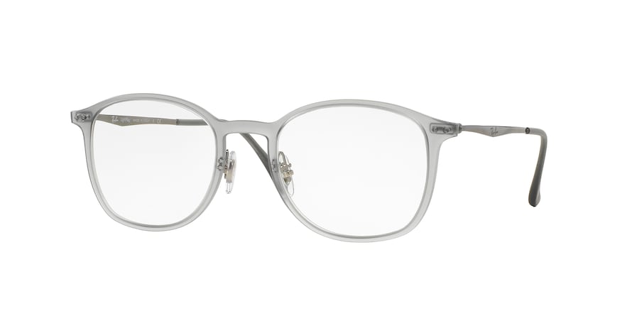 Ray-Ban Optical RX7051 Square Eyeglasses  5482-MATTE GREY 49-20-140 - Color Map grey