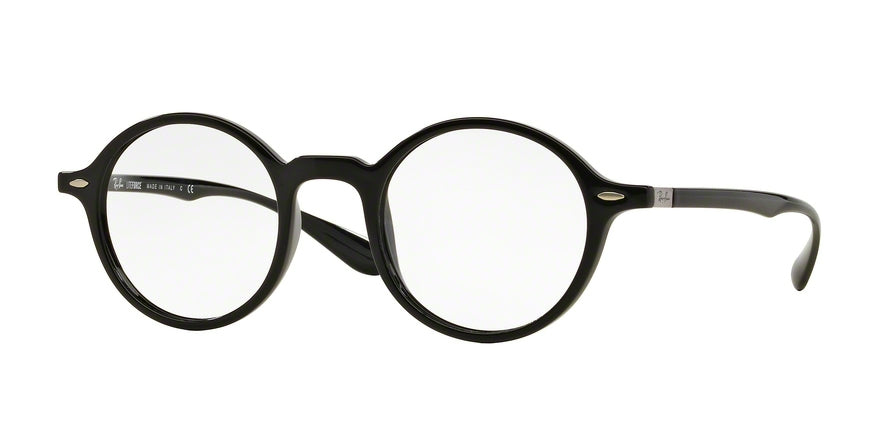 Ray-Ban Optical RX7069 Phantos Eyeglasses  5206-BLACK 43-22-145 - Color Map black