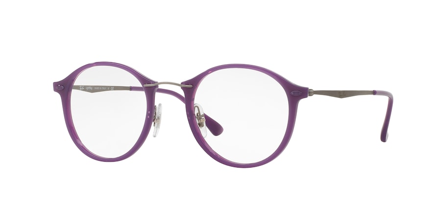 Ray-Ban Optical RX7073 Phantos Eyeglasses  5617-SHINY VIOLET 47-21-140 - Color Map violet