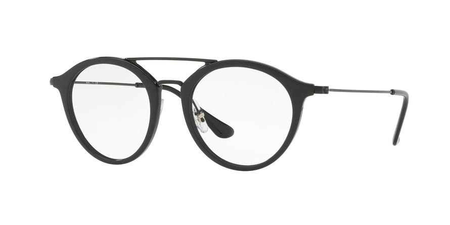Ray-Ban Optical RX7097 Phantos Eyeglasses  5725-BLACK 47-21-145 - Color Map black
