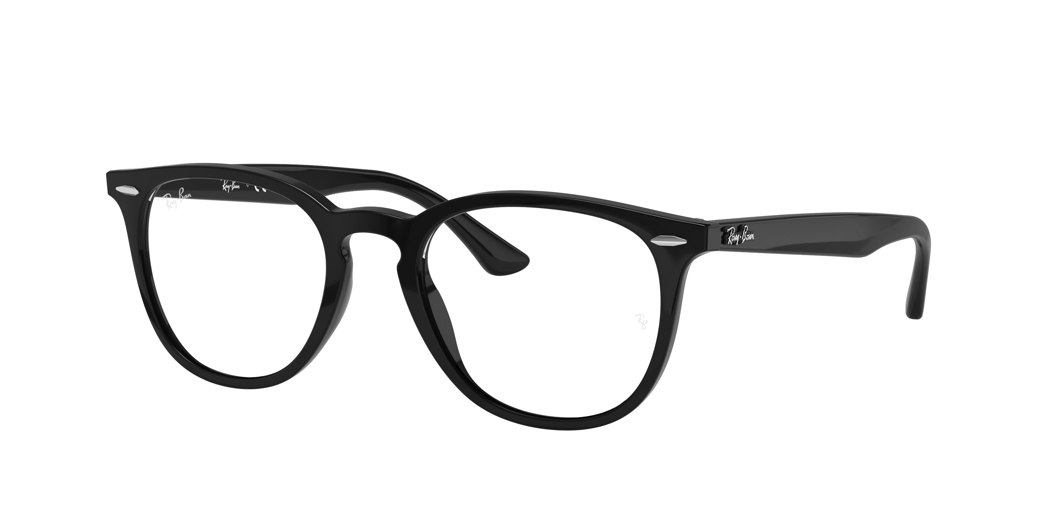 Ray-Ban Optical RX7159F Phantos Eyeglasses  2000-Black 52-145-20 - Color Map Black