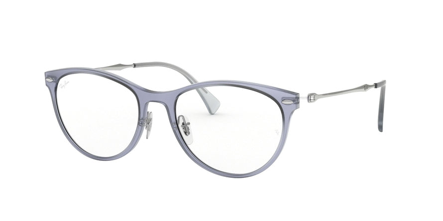 Ray-Ban Optical RX7160 Butterfly Eyeglasses  5867-DEMI GLOSS VIOLET 54-18-140 - Color Map violet