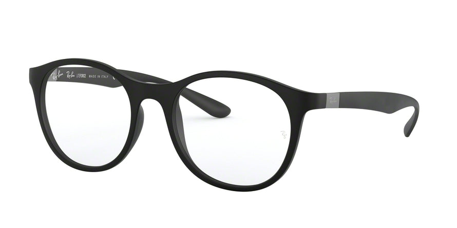Ray-Ban Optical RX7166 Phantos Eyeglasses  5204-SAND BLACK 53-19-145 - Color Map black