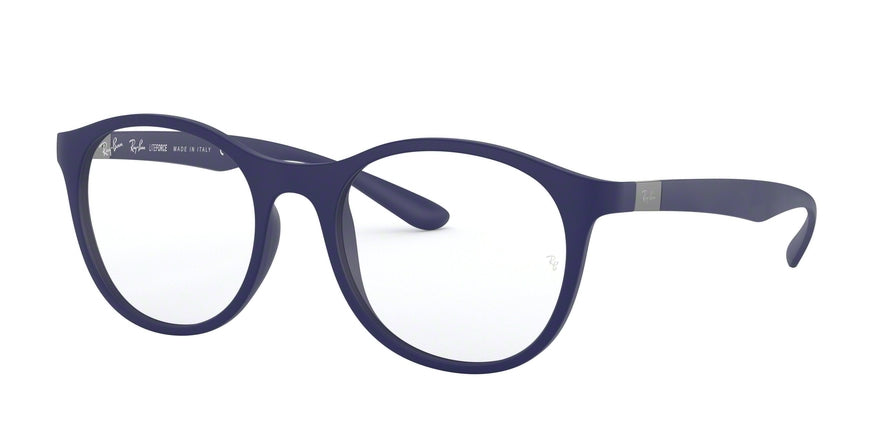 Ray-Ban Optical RX7166 Phantos Eyeglasses  5207-SAND BLUE 53-19-145 - Color Map blue