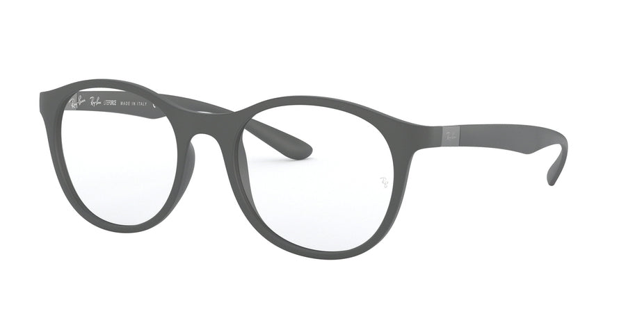 Ray-Ban Optical RX7166 Phantos Eyeglasses  5521-SAND GREY 51-19-140 - Color Map grey