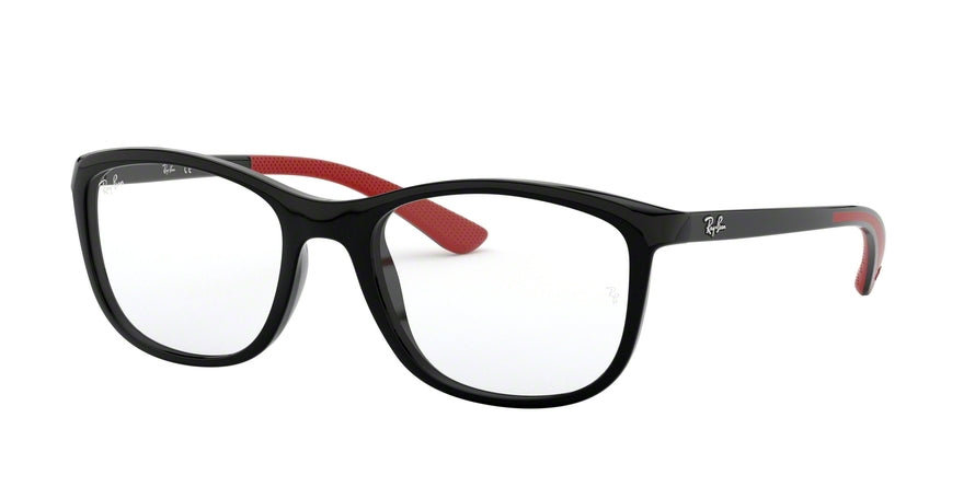 Ray-Ban Optical RX7169 Square Eyeglasses  5795-BLACK 54-19-145 - Color Map black