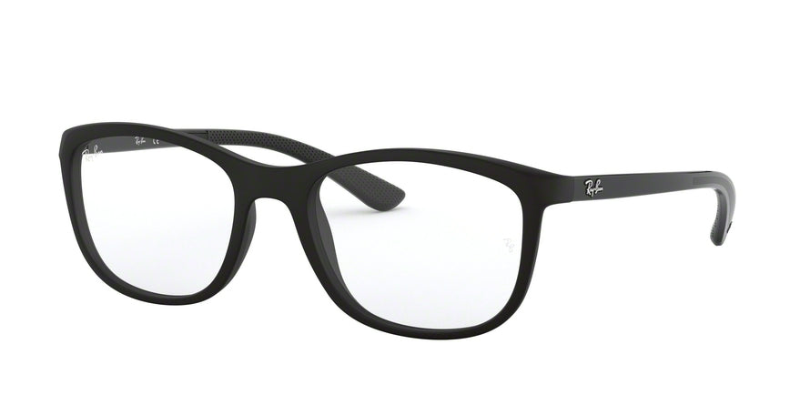 Ray-Ban Optical RX7169 Square Eyeglasses  5841-MATTE BLACK 54-19-145 - Color Map black