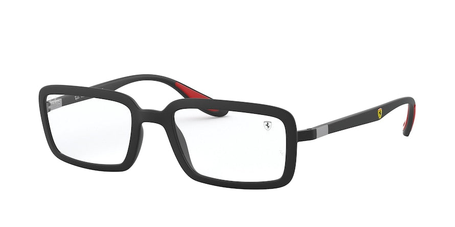 Ray-Ban Optical RX7181M Round Eyeglasses  F602-MATTE BLACK 51-19-145 - Color Map black