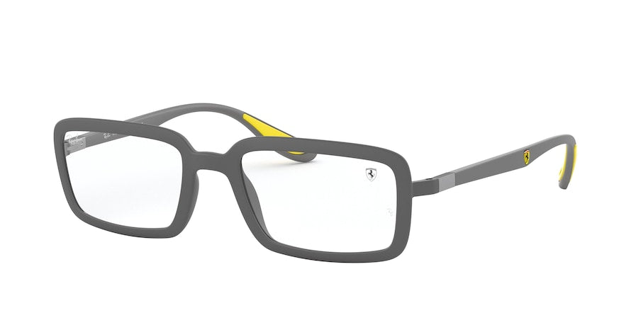 Ray-Ban Optical RX7181M Round Eyeglasses  F608-MATTE GREY 51-19-145 - Color Map grey