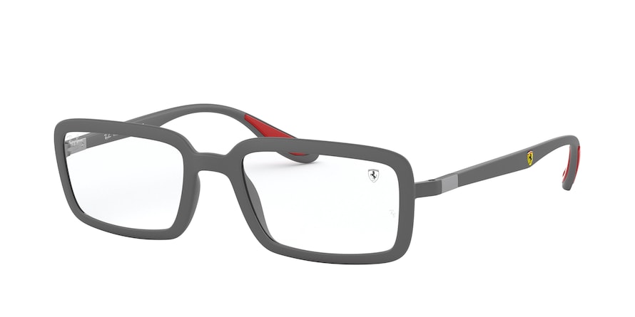 Ray-Ban Optical RX7181M Round Eyeglasses  F626-MATTE GREY 51-19-145 - Color Map grey