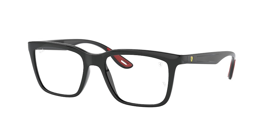 Ray-Ban Optical RX7192M Rectangle Eyeglasses  F601-BLACK 53-18-145 - Color Map black