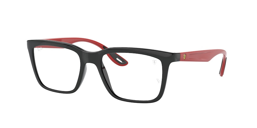 Ray-Ban Optical RX7192M Rectangle Eyeglasses  F651-BLACK 53-18-145 - Color Map black