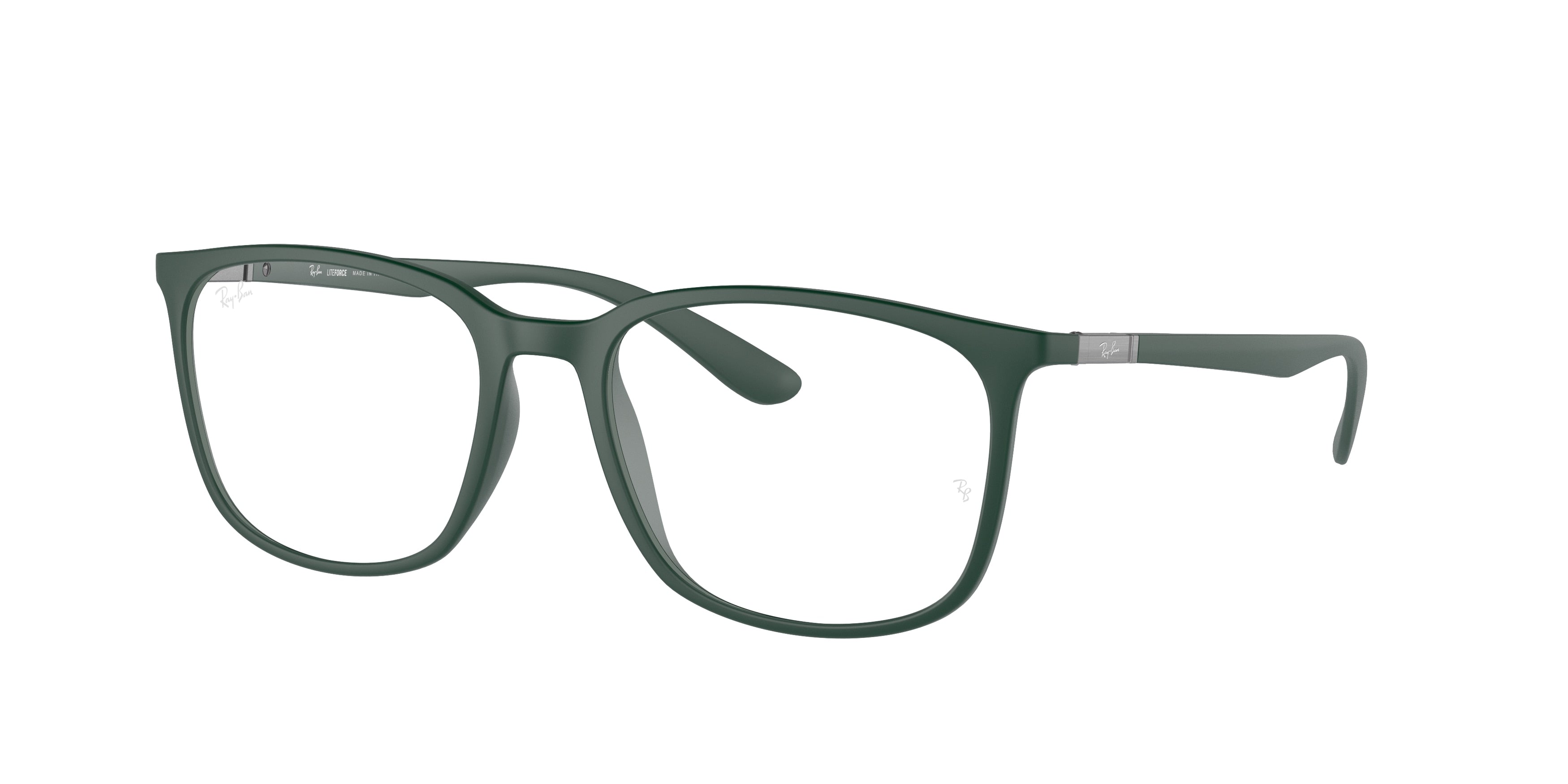 Ray-Ban Optical RX7199 Square Eyeglasses  8062-Green 53-145-18 - Color Map Green