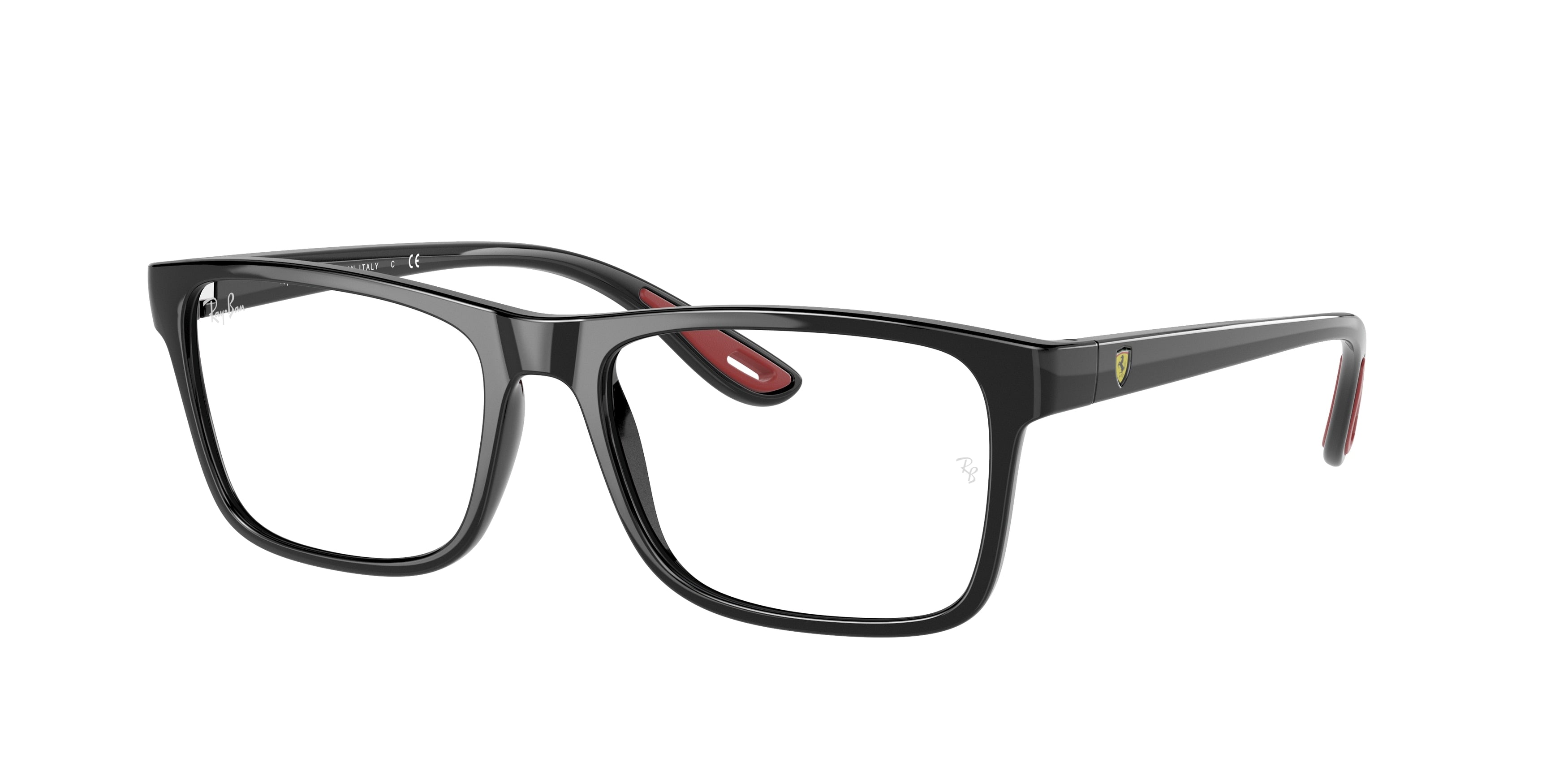 Ray-Ban Optical RX7205M Rectangle Eyeglasses  F601-Black 54-145-17 - Color Map Black