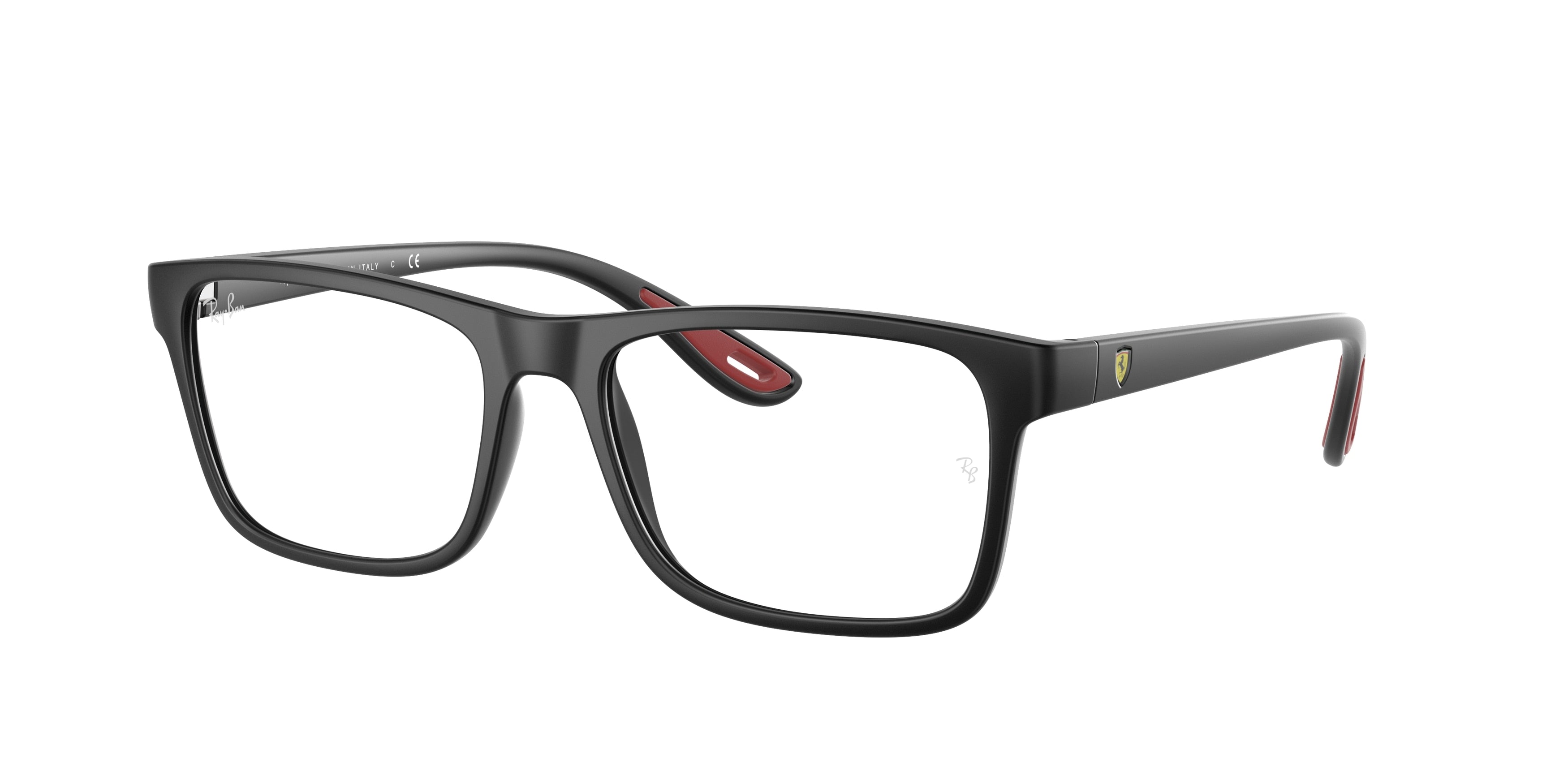Ray-Ban Optical RX7205M Rectangle Eyeglasses  F650-Black 54-145-17 - Color Map Black