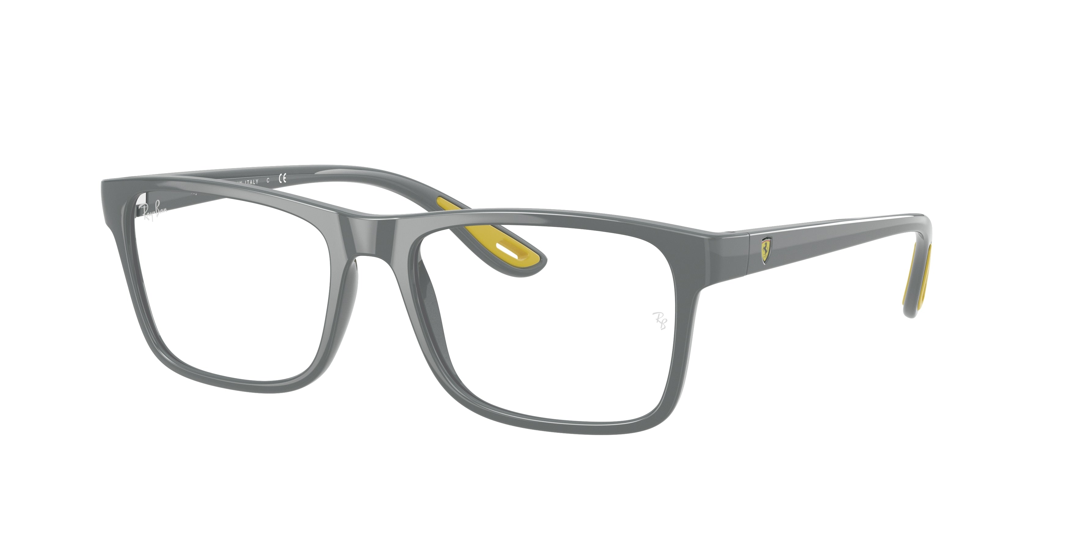 Ray-Ban Optical RX7205M Rectangle Eyeglasses  F673-Grey 54-145-17 - Color Map Grey