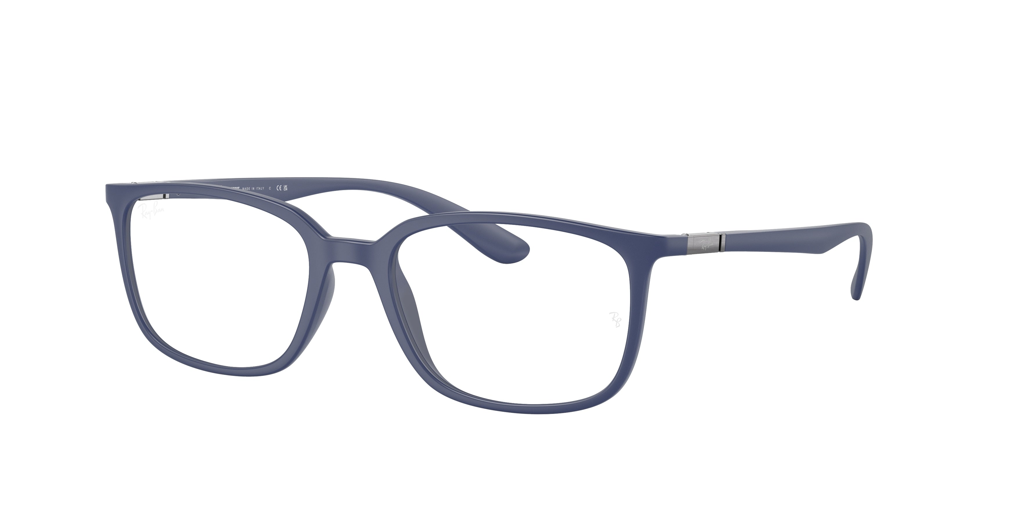 Ray-Ban Optical RX7208 Pillow Eyeglasses  5207-Blue 54-145-18 - Color Map Blue