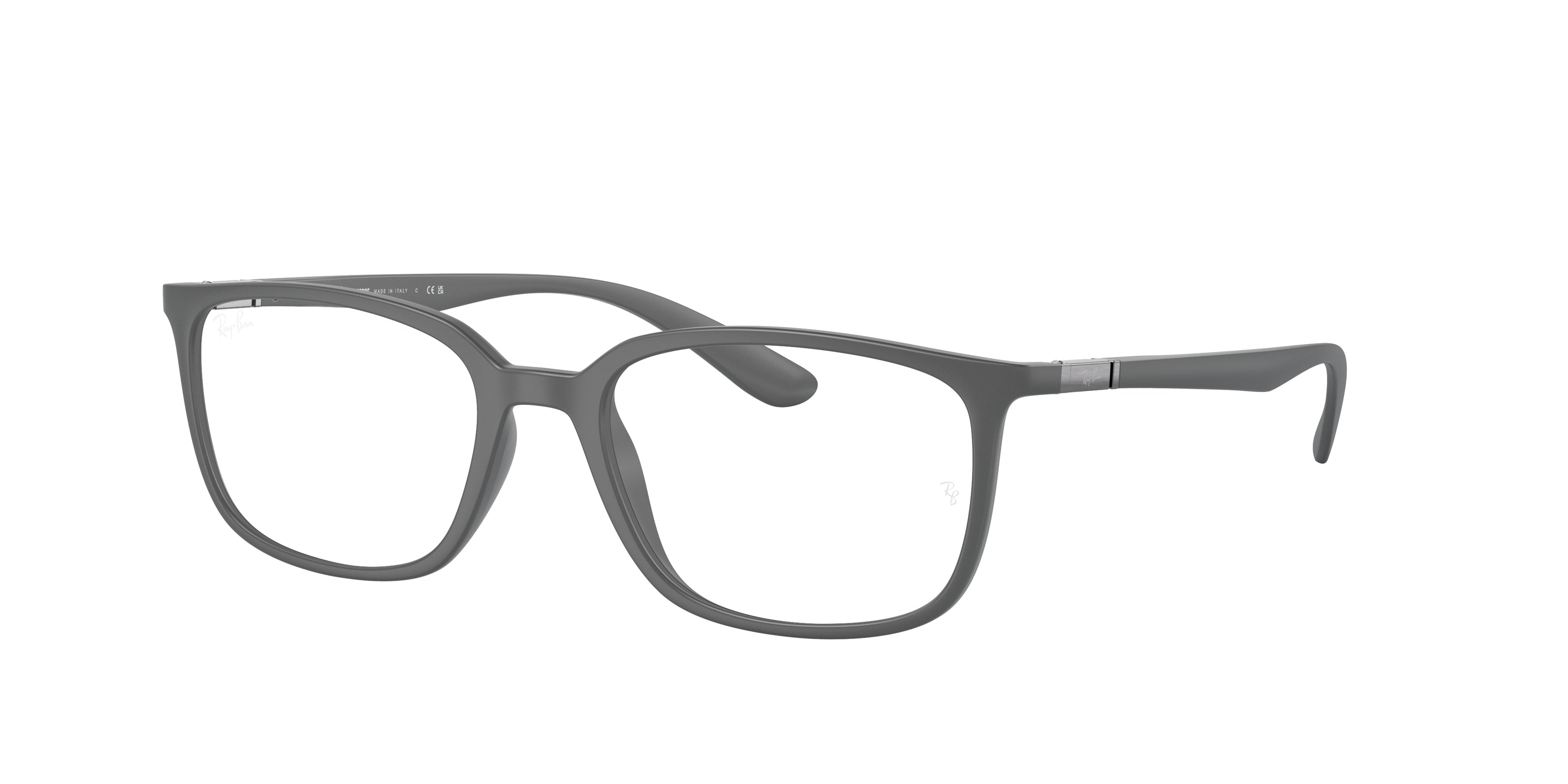 Ray-Ban Optical RX7208 Pillow Eyeglasses  5521-Grey 54-145-18 - Color Map Grey