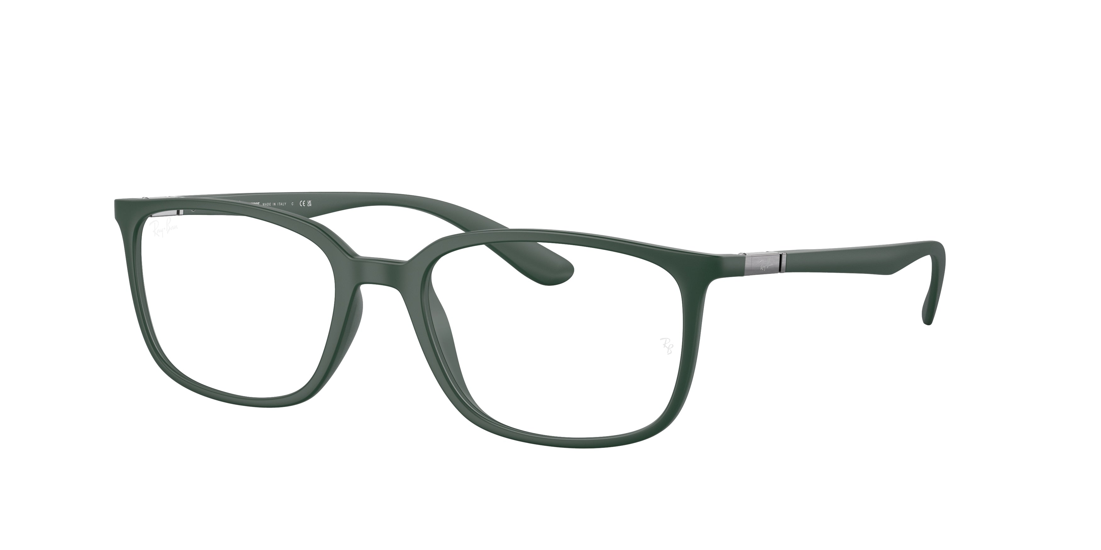Ray-Ban Optical RX7208 Pillow Eyeglasses  8062-Green 54-145-18 - Color Map Green