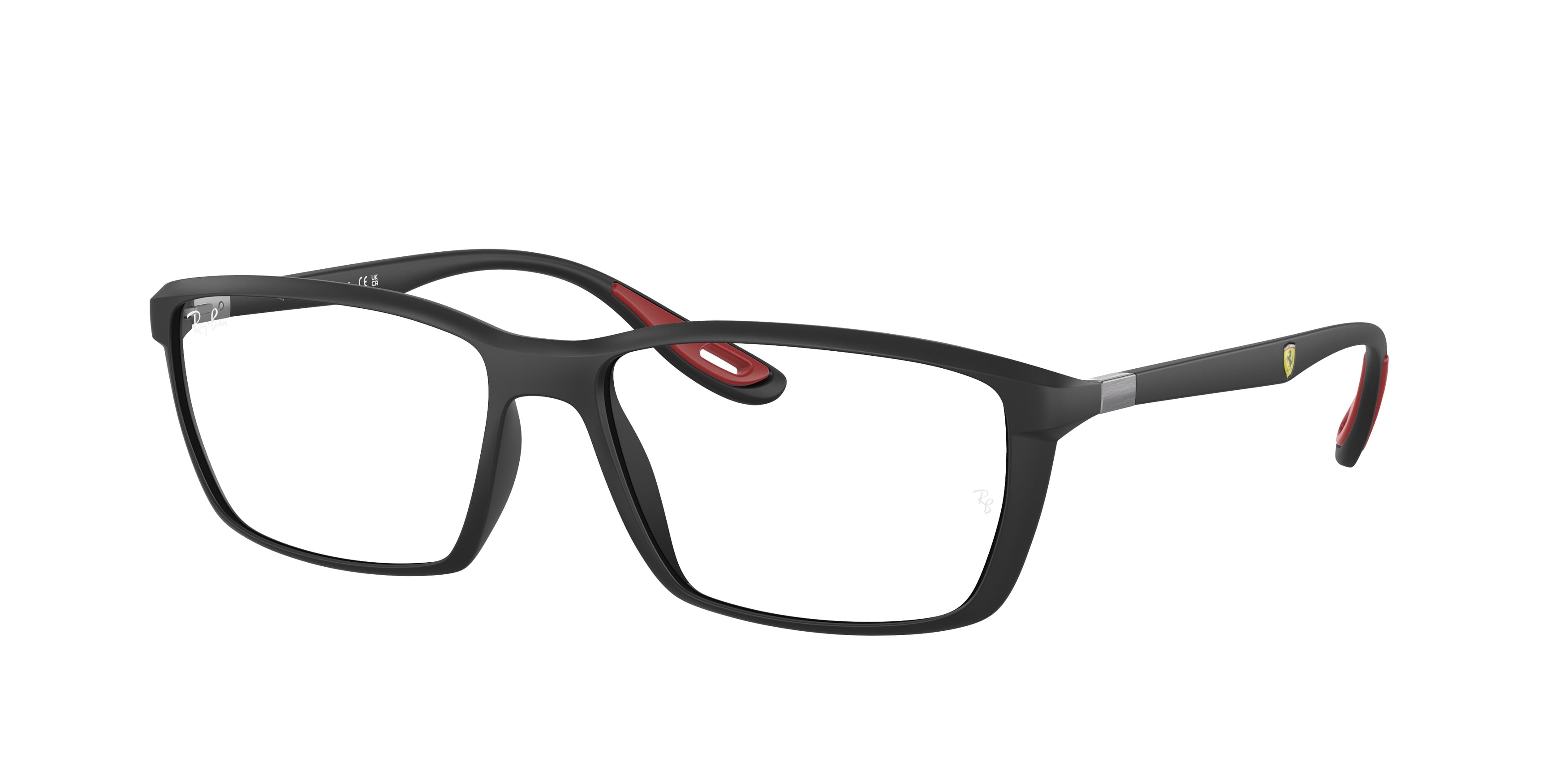 Ray-Ban Optical RX7213M Square Eyeglasses  F602-Black 56-145-16 - Color Map Black