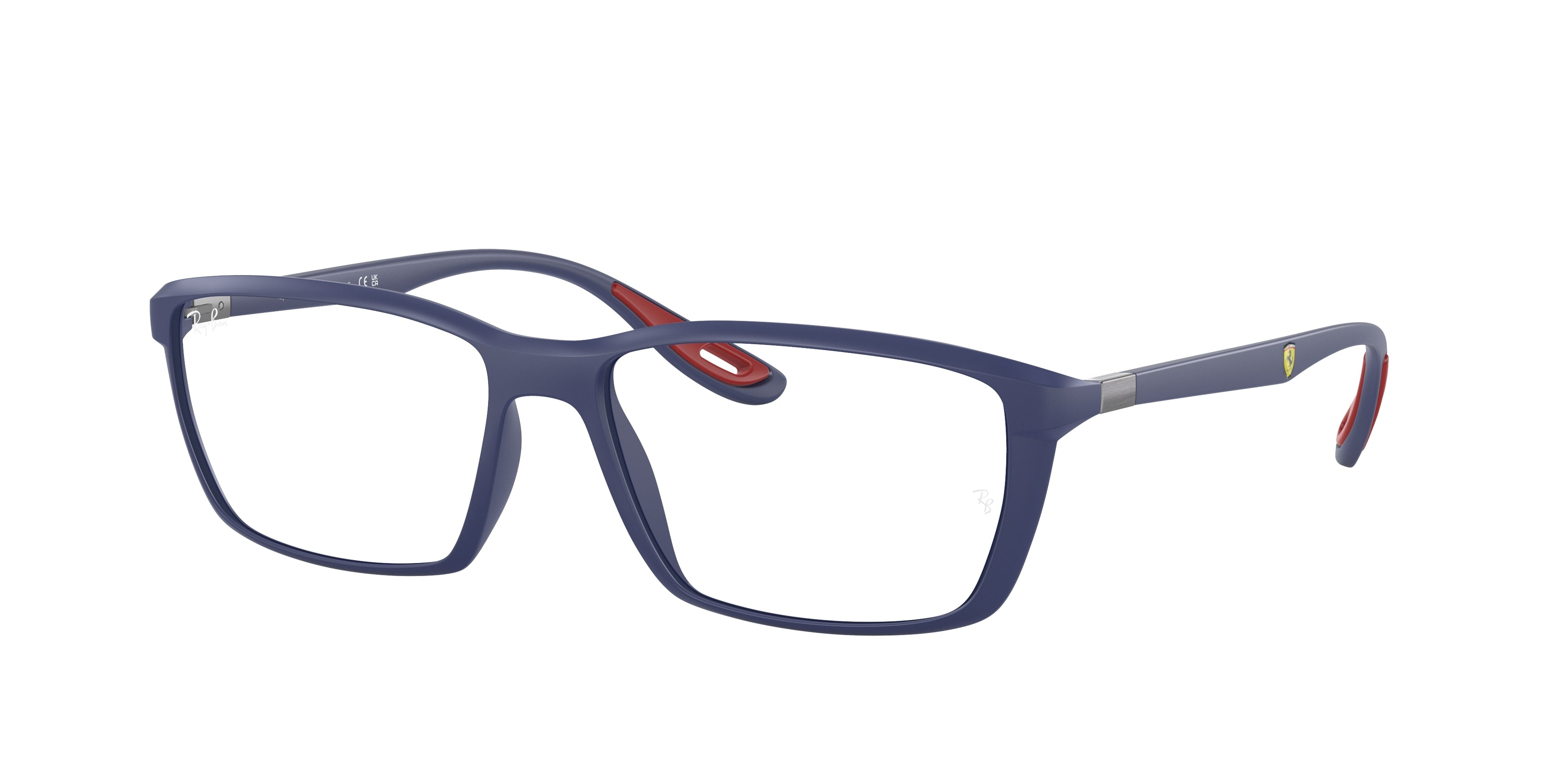 Ray-Ban Optical RX7213M Square Eyeglasses  F604-Blue 56-145-16 - Color Map Blue