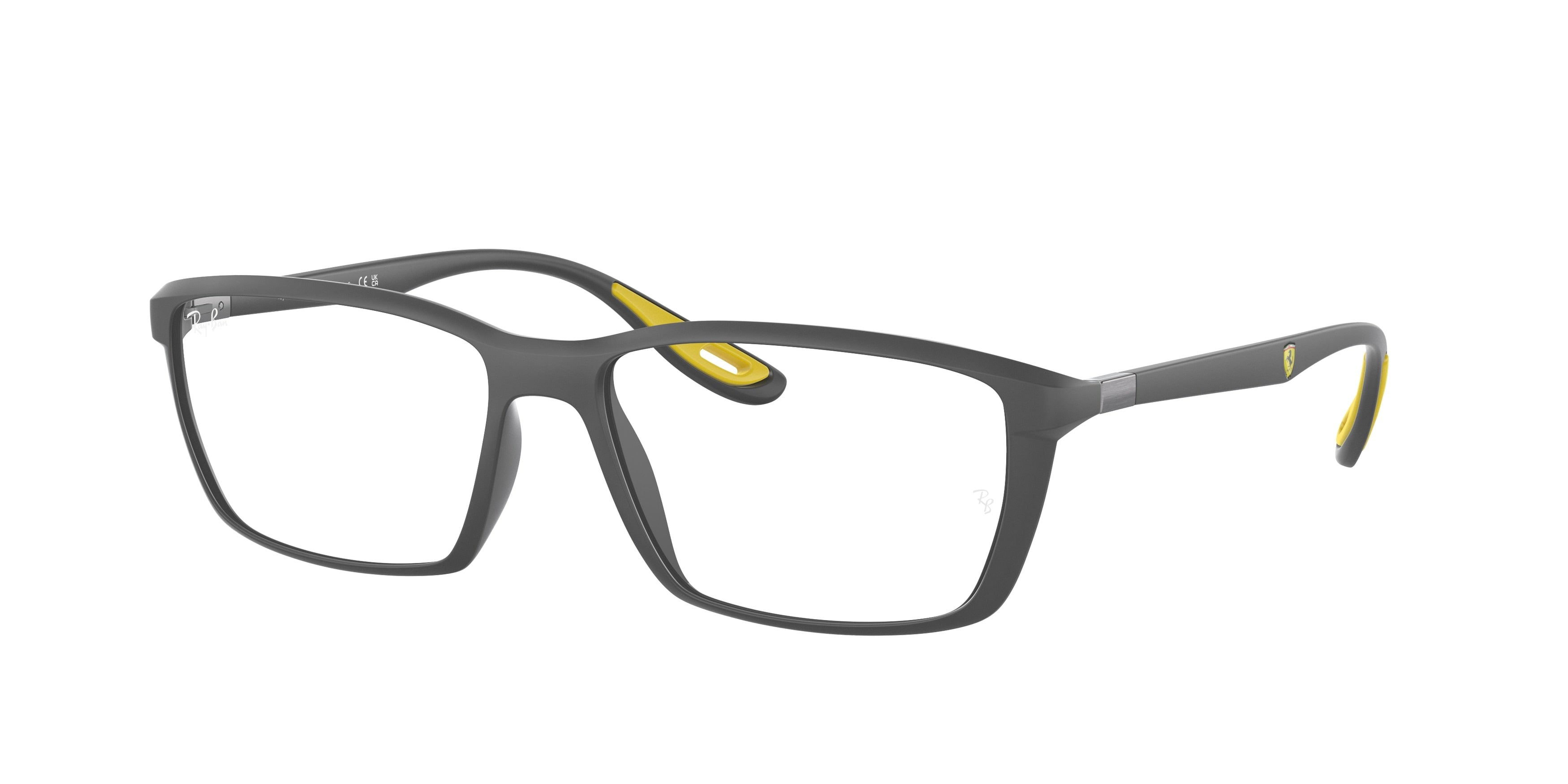 Ray-Ban Optical RX7213M Square Eyeglasses  F608-Grey 56-145-16 - Color Map Grey